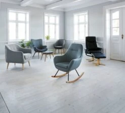 Fauteuil à Bascule NEBEL Bleu Clair -Royal Oak || DODO || Basic Soldes Magasin 102570