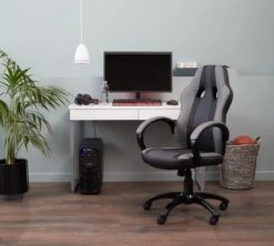 Bureau STEGE 40x120 Brillant Blanc -Royal Oak || DODO || Basic Soldes Magasin 104900