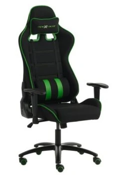 Chaise Gaming LAMDRUP Noir/vert