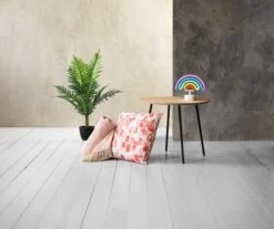 Bout De Canapé NYBO Ø55 Coloris Chêne/noir -Royal Oak || DODO || Basic Soldes Magasin 111192