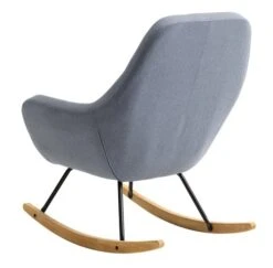 Fauteuil à Bascule NEBEL Bleu Clair -Royal Oak || DODO || Basic Soldes Magasin 113713