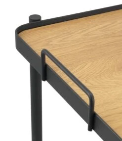 Desserte GANGSTED Chêne/noir -Royal Oak || DODO || Basic Soldes Magasin 114625