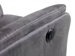 Fauteuil Inclinable ABILDSKOV électrique Tissu Gris -Royal Oak || DODO || Basic Soldes Magasin 114708