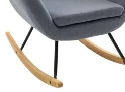 Fauteuil à Bascule NEBEL Bleu Clair -Royal Oak || DODO || Basic Soldes Magasin 114732
