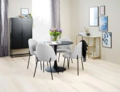 Console PANDRUP 30x110 Blanc/doré -Royal Oak || DODO || Basic Soldes Magasin 115280