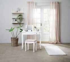 Tabouret MALLING Blanc/beige -Royal Oak || DODO || Basic Soldes Magasin 115294