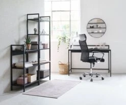 Étagère TISTRUP 3 Tablettes Noir -Royal Oak || DODO || Basic Soldes Magasin 115386 2