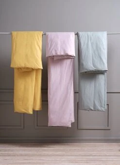 Parure De Lit ELLEN 200x220 Jaune -Royal Oak || DODO || Basic Soldes Magasin 121103