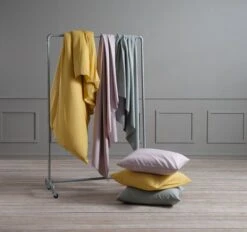 Parure De Lit ELLEN 200x220 Jaune -Royal Oak || DODO || Basic Soldes Magasin 121460