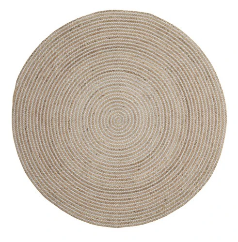 Tapis SANDELTRE Ø120 Naturel/gris 1 Tapis SANDELTRE Ø120 Naturel/gris