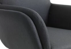 Fauteuil A/repose-pied TANKEFULD Gris Foncé -Royal Oak || DODO || Basic Soldes Magasin 126621