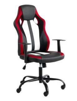Chaise Gaming HAVDRUP Noir/rouge