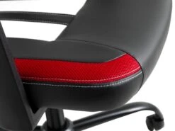 Chaise Gaming HAVDRUP Noir/rouge -Royal Oak || DODO || Basic Soldes Magasin 126703