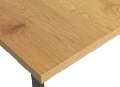 Table AABENRAA 80x120 Chêne/noir -Royal Oak || DODO || Basic Soldes Magasin 126812