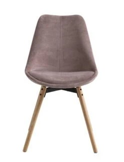 Royal Oak Chaise KASTRUP Velours Rose/chêne -Royal Oak || DODO || Basic Soldes Magasin 126860