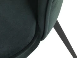 Chaise RISSKOV Velours Vert Foncé/noir -Royal Oak || DODO || Basic Soldes Magasin 126873