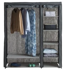 Armoire DAMHUS 149x174 Gris Foncé -Royal Oak || DODO || Basic Soldes Magasin 128297