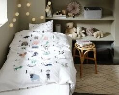 Parure De Lit Junior ALICE 100x140 Vert -Royal Oak || DODO || Basic Soldes Magasin 128452