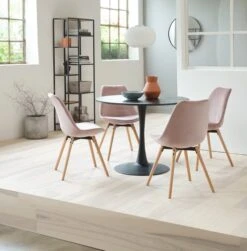 Étagère TRAPPEDAL 7 Tablettes Chêne/noir -Royal Oak || DODO || Basic Soldes Magasin 128694 2