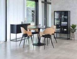 Buffet VIRUM 3 Portes Noir -Royal Oak || DODO || Basic Soldes Magasin 128713