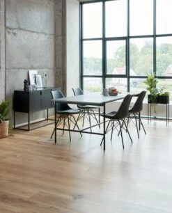 Buffet VIRUM 3 Portes Noir -Royal Oak || DODO || Basic Soldes Magasin 128720