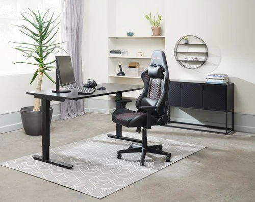 Chaise Gaming NIBE Noir/rouge 7 Chaise Gaming NIBE Noir/rouge – Image 7