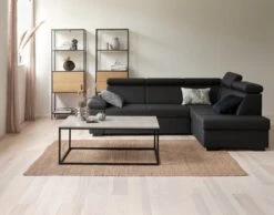 Canapé D'angle Convertible SAHL Gris Foncé -Royal Oak || DODO || Basic Soldes Magasin 130977