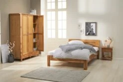 Royal Oak Cadre De Lit OLSKER 140x200 Chêne -Royal Oak || DODO || Basic Soldes Magasin 132765