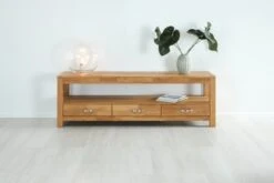 Royal Oak Meuble TV HAGE 170 Cm 3 Tiroirs Chêne -Royal Oak || DODO || Basic Soldes Magasin 132788