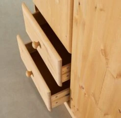 Armoire LYNE 94x148 Teinté -Royal Oak || DODO || Basic Soldes Magasin 133379