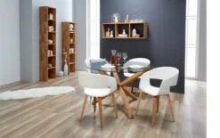 Chaise HOLSTEBRO Blanc -Royal Oak || DODO || Basic Soldes Magasin 134735