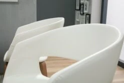 Chaise HOLSTEBRO Blanc -Royal Oak || DODO || Basic Soldes Magasin 134745