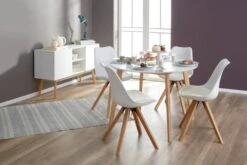 Chaise BLOKHUS Blanc/naturel -Royal Oak || DODO || Basic Soldes Magasin 134902