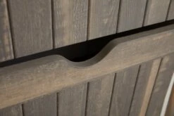 Meuble à Chaussures OLDEKROG 3 Compartiments Blanc/gris -Royal Oak || DODO || Basic Soldes Magasin 135241