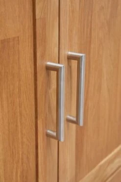 Royal Oak Vitrine OLDE 2 Portes + 2 Portes Vitrées Chêne -Royal Oak || DODO || Basic Soldes Magasin 135350