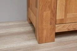 Royal Oak Vitrine OLDE 2 Portes + 2 Portes Vitrées Chêne -Royal Oak || DODO || Basic Soldes Magasin 135352