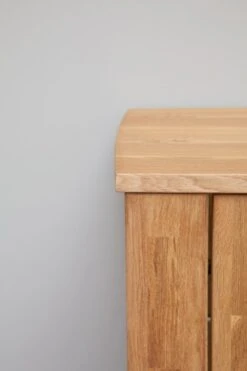 Royal Oak Vitrine OLDE 2 Portes + 2 Portes Vitrées Chêne -Royal Oak || DODO || Basic Soldes Magasin 135353