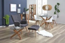 Chaise BLOKHUS Blanc/naturel -Royal Oak || DODO || Basic Soldes Magasin 135994