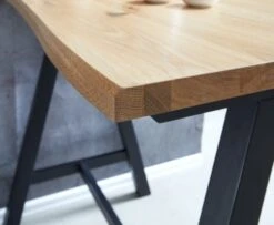 Royal Oak Table De Bar SANDBY 71x128 Chêne Naturel/noir -Royal Oak || DODO || Basic Soldes Magasin 137271