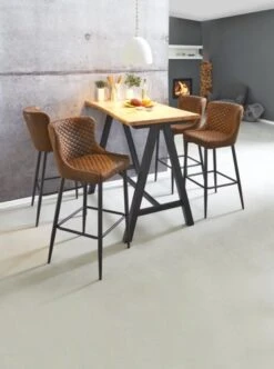 Royal Oak Table De Bar SANDBY 71x128 Chêne Naturel/noir -Royal Oak || DODO || Basic Soldes Magasin 137276