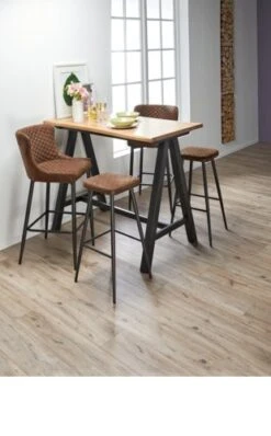 Royal Oak Table De Bar SANDBY 71x128 Chêne Naturel/noir -Royal Oak || DODO || Basic Soldes Magasin 137280