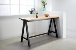 Royal Oak Table De Bar SANDBY 71x183 Chêne Naturel/noir -Royal Oak || DODO || Basic Soldes Magasin 137295