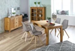 Chaise DREJHUS Tissu Gris Anthracite/naturel -Royal Oak || DODO || Basic Soldes Magasin 137668