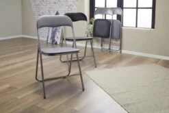 Chaise Pliante VIUF Gris -Royal Oak || DODO || Basic Soldes Magasin 137881