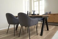 Royal Oak Table SANDBY 100x160 Chêne Naturel/noir -Royal Oak || DODO || Basic Soldes Magasin 139215 2