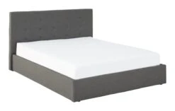 Cadre De Lit ALNOR 140x200 Gris F./noir -Royal Oak || DODO || Basic Soldes Magasin 139292