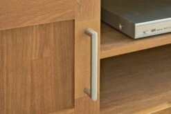 Royal Oak Meuble TV OLDE 200 Cm 2 Portes Chêne -Royal Oak || DODO || Basic Soldes Magasin 139489