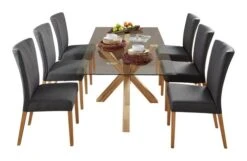 Chaise NORDRUP Tissu Gris/naturel -Royal Oak || DODO || Basic Soldes Magasin 142855