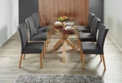 Chaise NORDRUP Tissu Gris/naturel -Royal Oak || DODO || Basic Soldes Magasin 142857