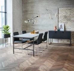 Table TERSLEV 80x140 Béton -Royal Oak || DODO || Basic Soldes Magasin 143748 2